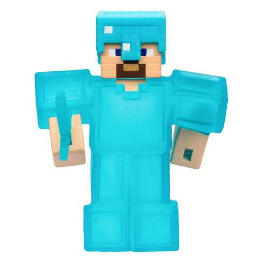 Minecraft Heroes of Goo Jit Zu Meteor Madness Dehnbare Figur Steve 12 cm