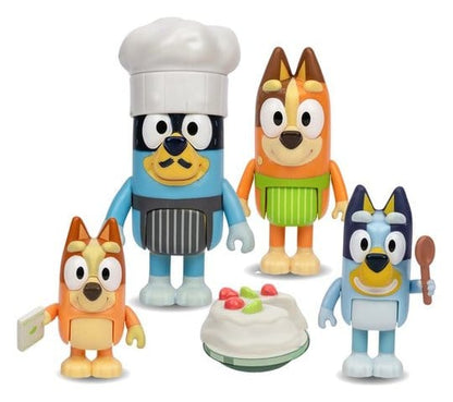 Bluey Lets Play Figuren 4er-Pack Chef Pavlova
