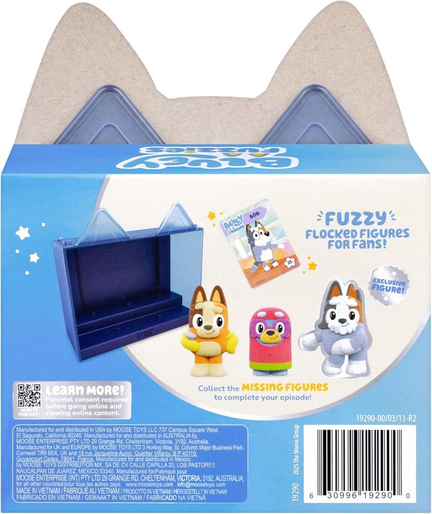 Bluey Fuzzies Episoden-Pack Display (12)