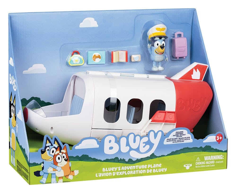 Bluey Spielset Private Jet
