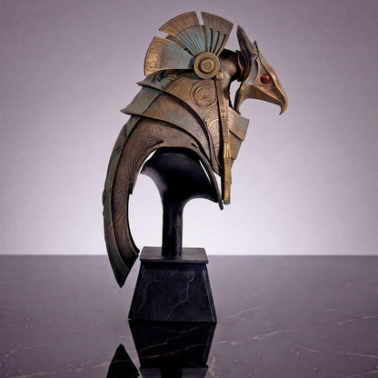 Stargate Desktop Replica Helm-Replik Horus Guard Helmet 15 cm