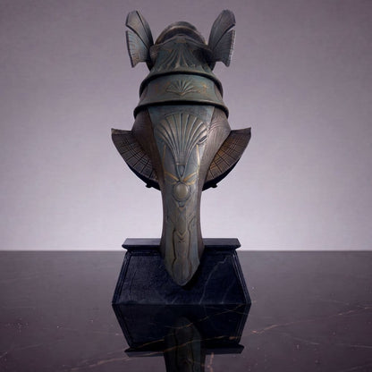 Stargate Desktop Replica Helm-Replik Horus Guard Helmet 15 cm