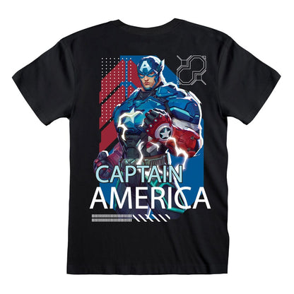 Marvel Rivals T-Shirt Captain America Größe XL