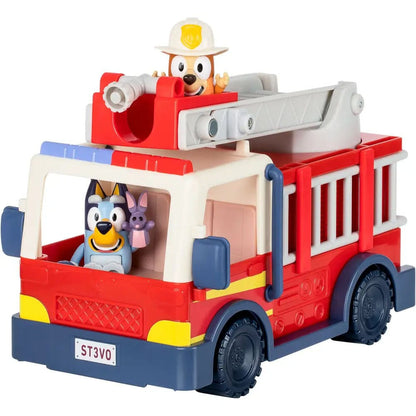 Bluey Minifiguren Spielset Bluey Feuerwehrwagen