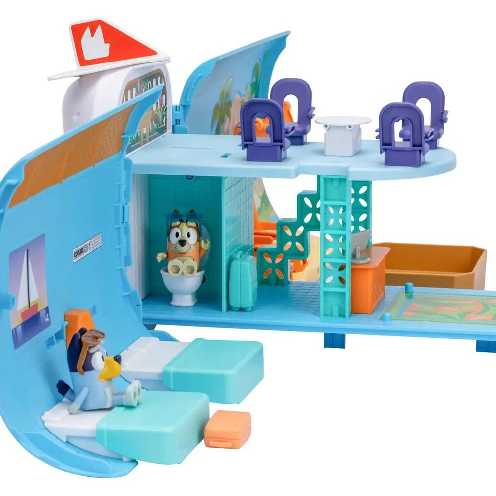 Bluey Minifiguren Spielset Bluey Holiday 3in1 Set