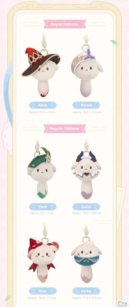 Genshin Impact Plüschfiguren Tea Party Companion Dodoco Blind Box 17-20 cm Display (9)