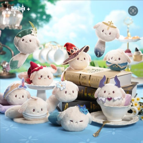 Genshin Impact Plüschfiguren Tea Party Companion Dodoco Blind Box 17-20 cm Display (9)