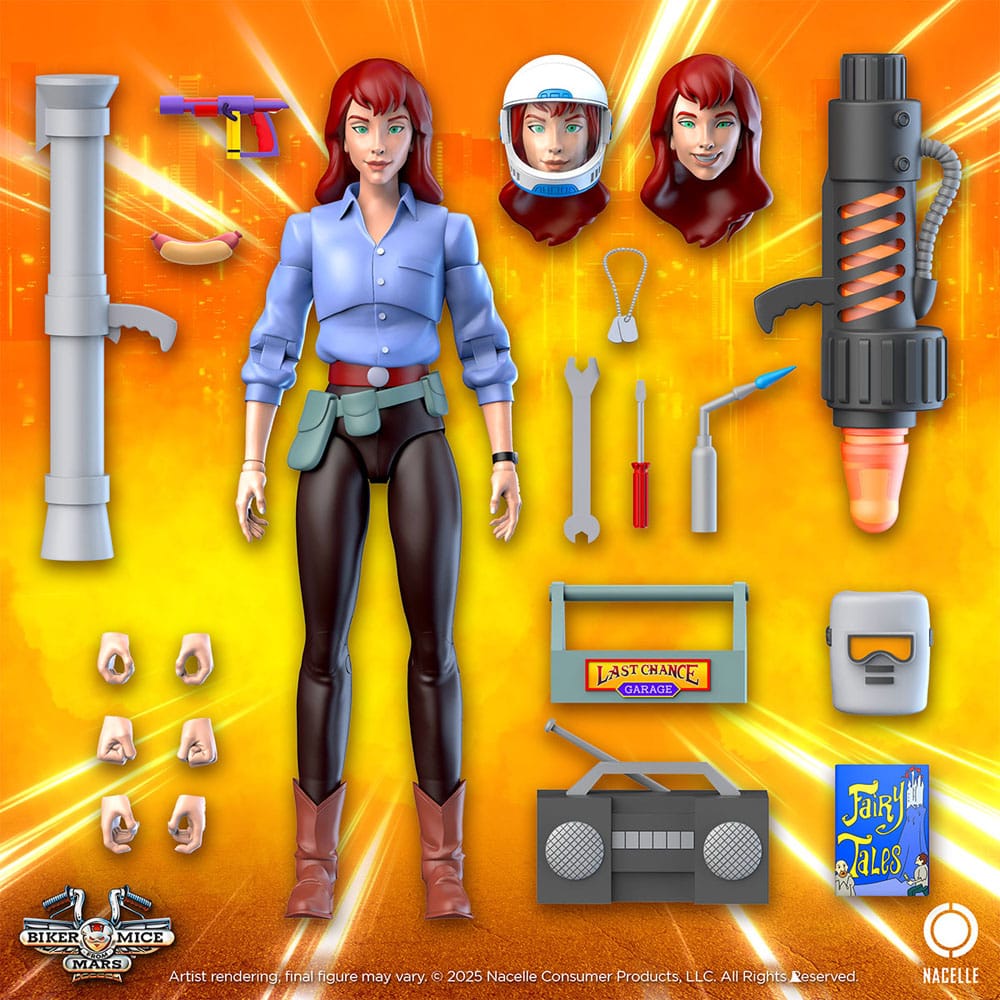 Biker Mice From Mars Actionfigur Charley 23 cm
