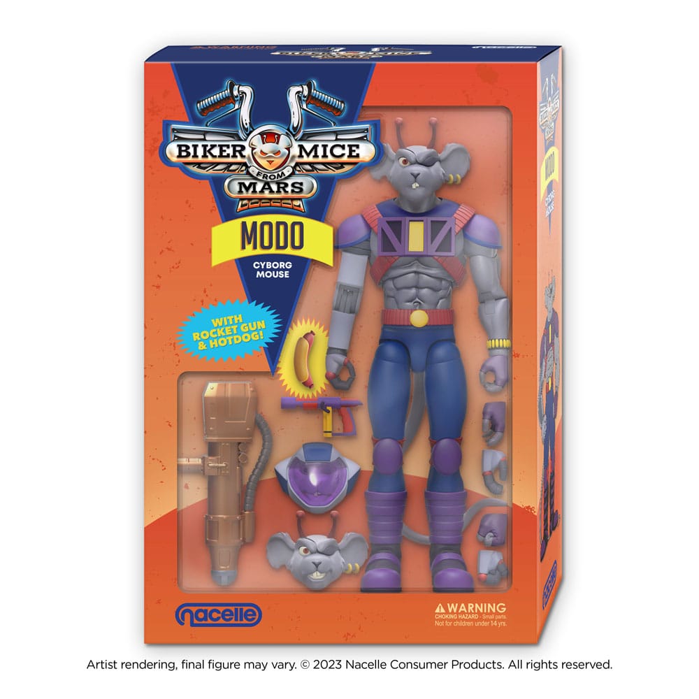 Biker Mice From Mars Actionfigur Modo 20 cm