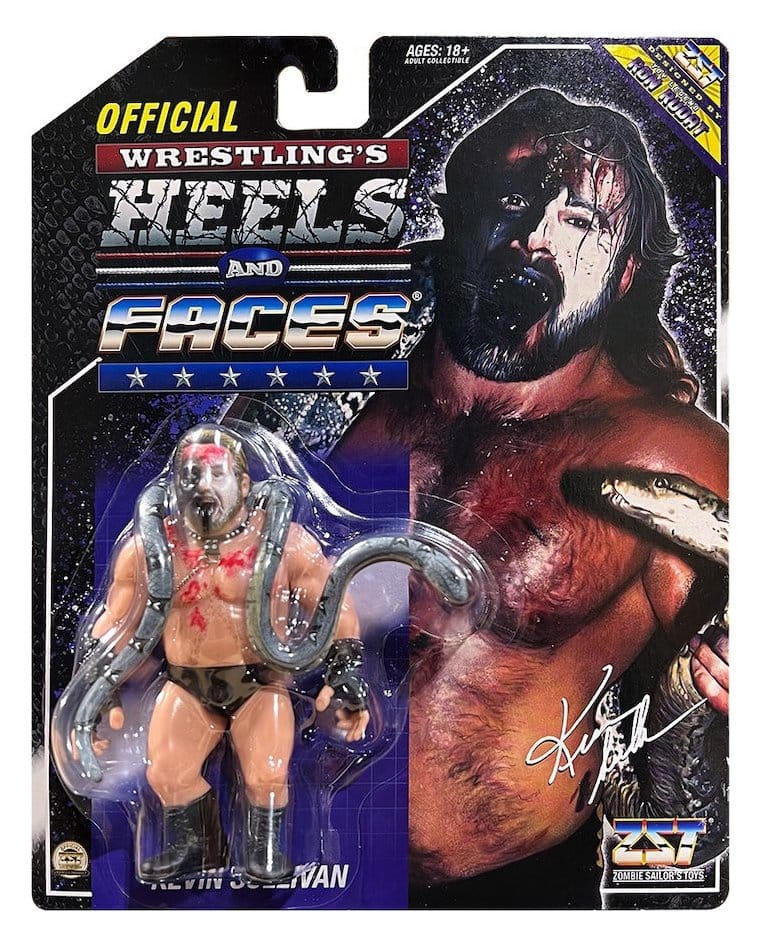 Zombie Sailor's Toys Actionfigur Kevin Sullivan with Snake 11 cm
