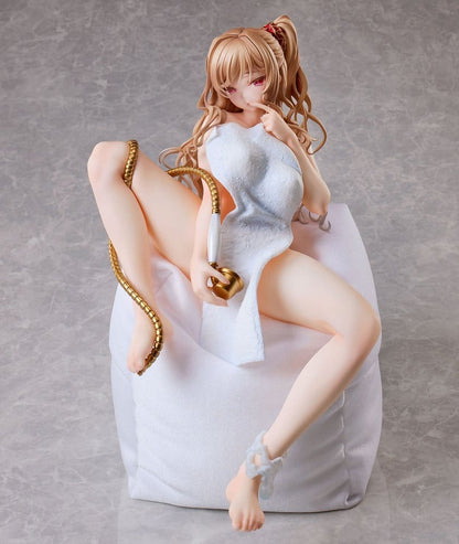 Original Character PVC Figur Girl in the Bath [Cushion Ver.] Illustration by Ponzu 26 cm