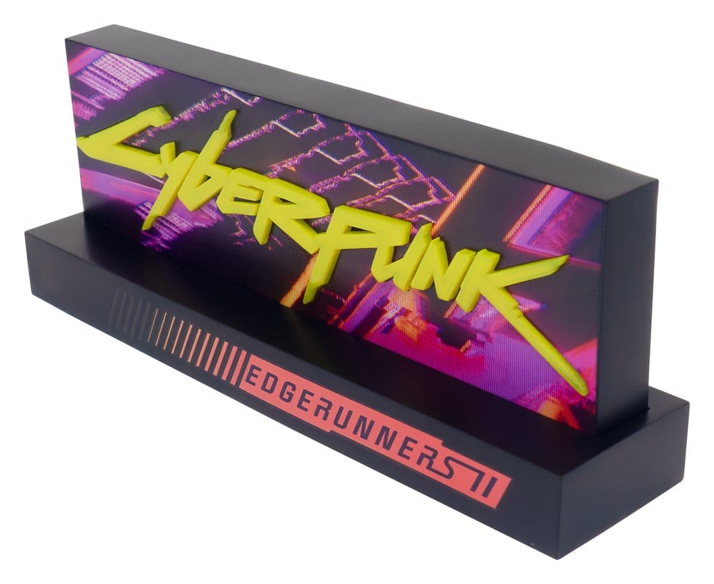 Cyberpunk: Edgerunners Logo-Leuchte Edgerunner 2 8 cm