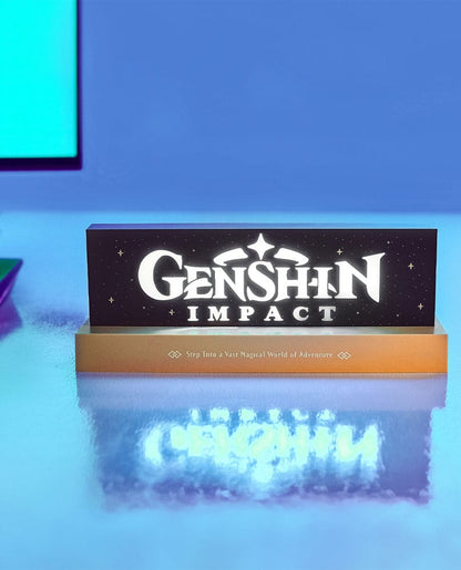 Genshin Impact LED-Leuchte Logo 22 cm