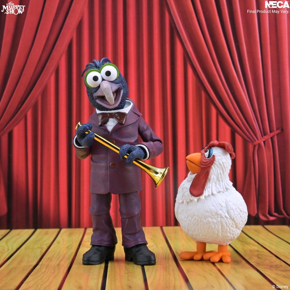 The Muppets Ultimate Actionfigur Gonzo with Camilla 18 cm
