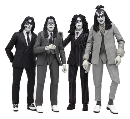 KISS Actionfiguren 4er-Pack Dressed to Kill Album Cover 18 cm