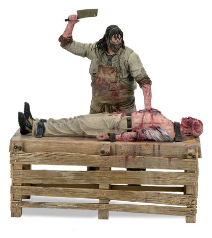 Texas Chainsaw Massacre: The Beginning Diorama Actionfigur Leatherface Slaughterhouse Boxed Set 18 cm