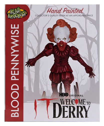 Es: Welcome To Derry Head Knocker Blood Pennywise 19 cm