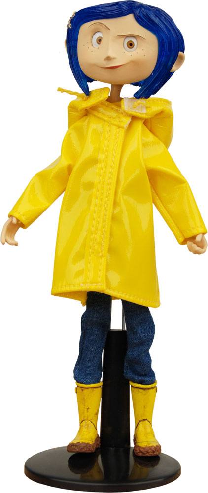 Coraline Biegepuppe Raincoat & Boots