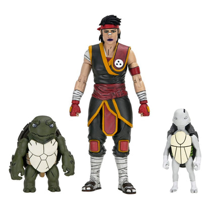 Teenage Mutant Ninja Turtles: The Last Ronin Actionfigur Ultimate Casey Marie with Baby Odyn & Uno 17 cm