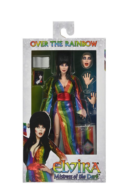 Elvira, Mistress of the Dark Clothed Actionfigur Over the Rainbow Elvira 20 cm