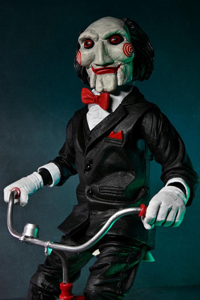 Saw Actionfigur mit Sound Billy mit Dreirad 30 cm