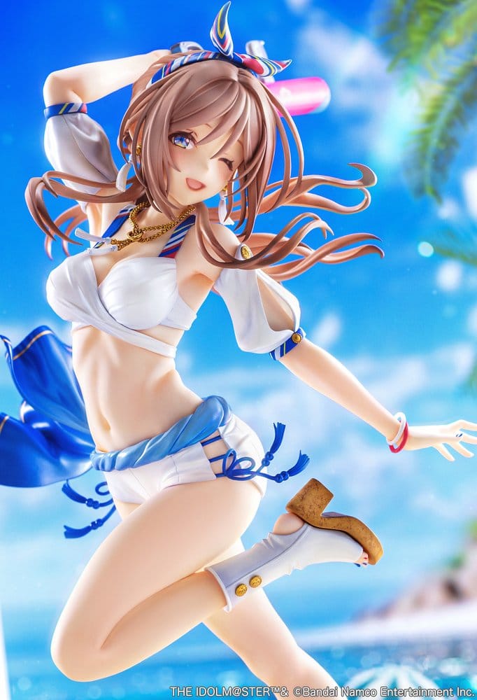 The Idolmaster Gakuen PVC Figur 1/7 Himesaki Rinami Kimi to Semi Blue Ver. With Bonus 27 cm