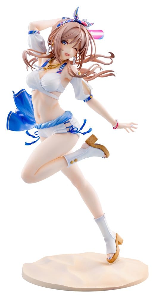 The Idolmaster Gakuen PVC Figur 1/7 Himesaki Rinami Kimi to Semi Blue Ver. 27 cm