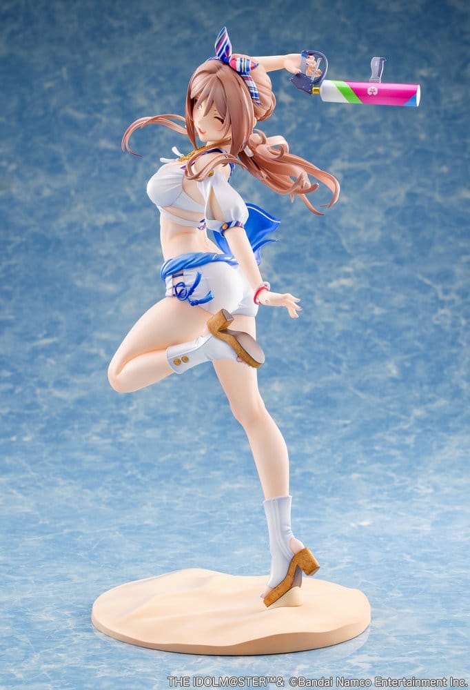 The Idolmaster Gakuen PVC Figur 1/7 Himesaki Rinami Kimi to Semi Blue Ver. 27 cm