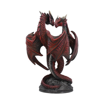 Anne Stokes Kerzenständer Dragon Heart Valentine's Edition 23 cm