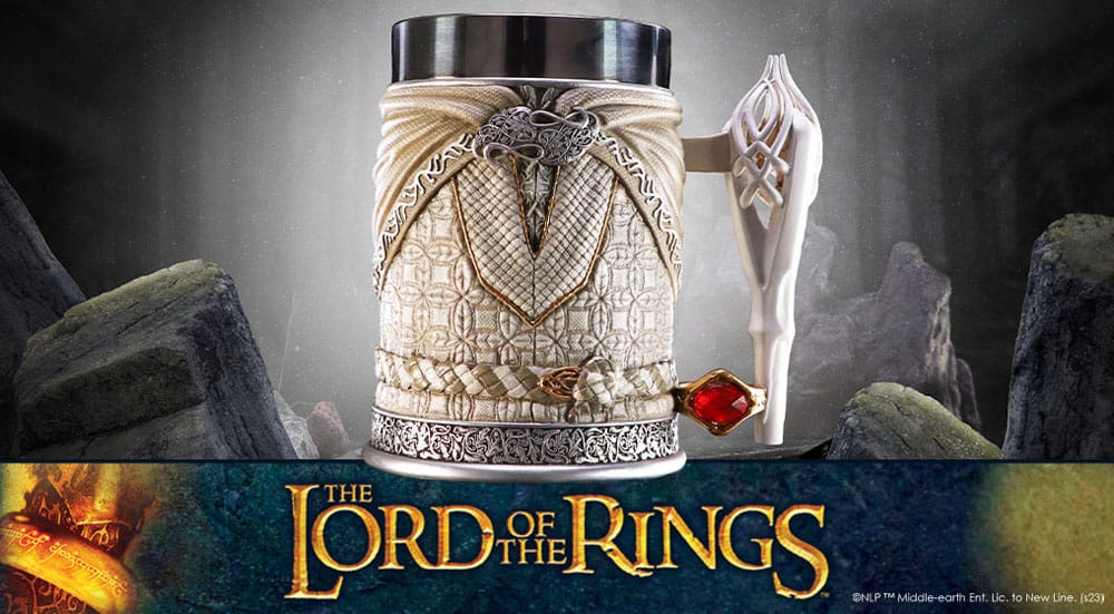 Herr der Ringe Krug Gandalf the White 15 cm