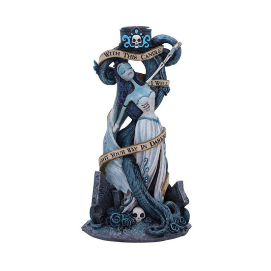 Corpse Bride - Hochzeit mit einer Leiche Kerzenständer With This Candle Vow 19 cm