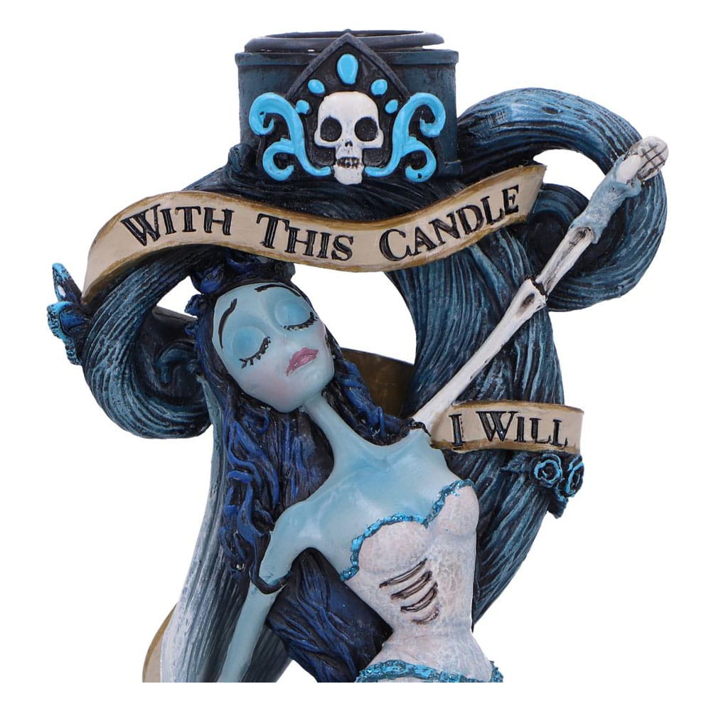 Corpse Bride - Hochzeit mit einer Leiche Kerzenständer With This Candle Vow 19 cm