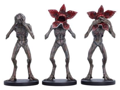 Stranger Things Figur Three Wise Demogorgons 16 cm