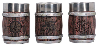 One Piece Schnapsgläser-Set Barrel 8 cm
