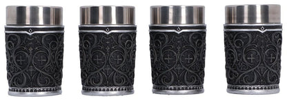 Ozzy Osbourne Schnapsgläser-Set Prince of Darkness 9 cm