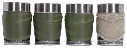 Der Herr der Ringe Mini-Becher Set The Fellowship 4 cm