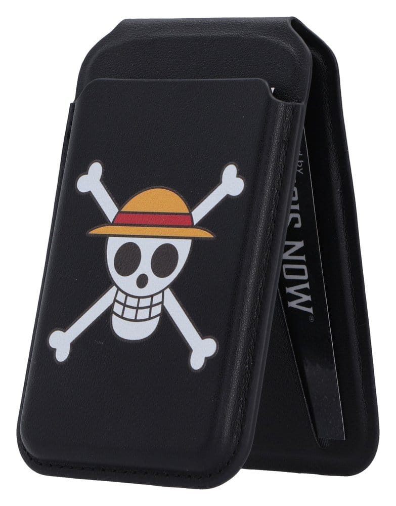 One Piece Kartenhalter Luffy Jolly Roger Black 10 cm