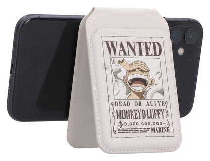 One Piece Kartenhalter Luffy Wanted Poster 10 cm