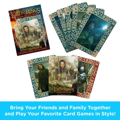 Herr der Ringe Spielkarten Heroes and Villains
