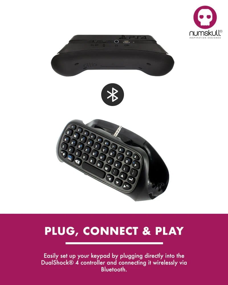 PlayStation 4 Mini-Tastatur / Chatpad Bluetooth Wireless
