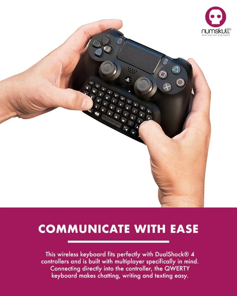 PlayStation 4 Mini-Tastatur / Chatpad Bluetooth Wireless