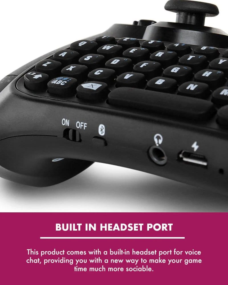 PlayStation 4 Mini-Tastatur / Chatpad Bluetooth Wireless