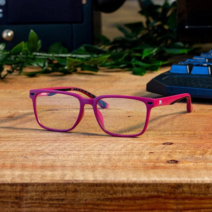 Numskull eSports Brille Kids Pink Blue Light Blocking