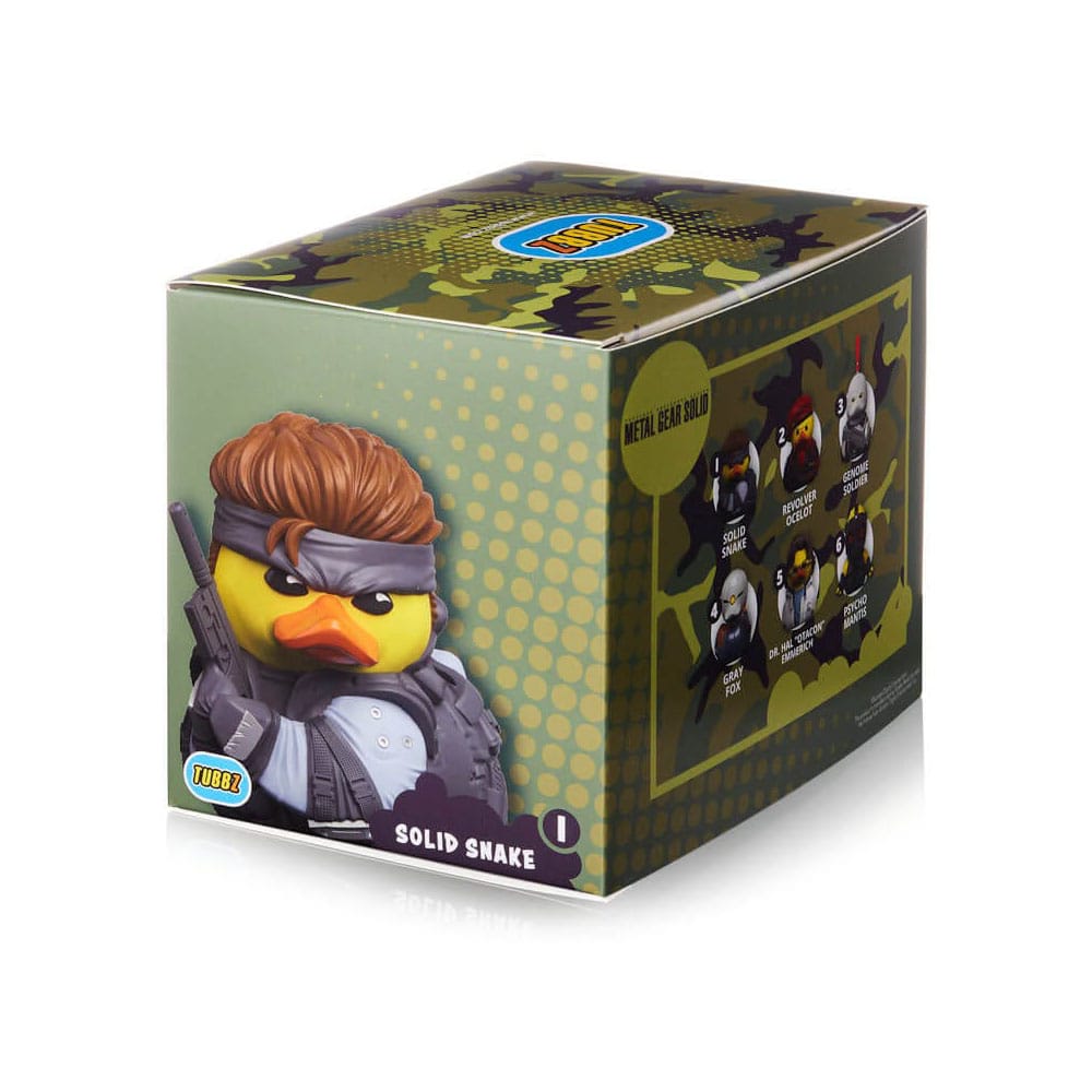 Metal Gear Solid Tubbz PVC Figur Solid Snake Boxed Edition 10 cm