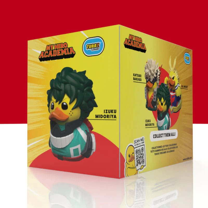 My Hero Academia Tubbz PVC Figur Izuku Midoriya (Deku) Boxed Edition 10 cm