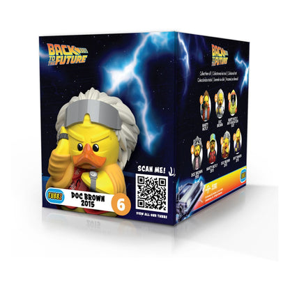 Zurück in die Zukunft Tubbz PVC Figur Doc Brown 2015 Boxed Edition 10 cm