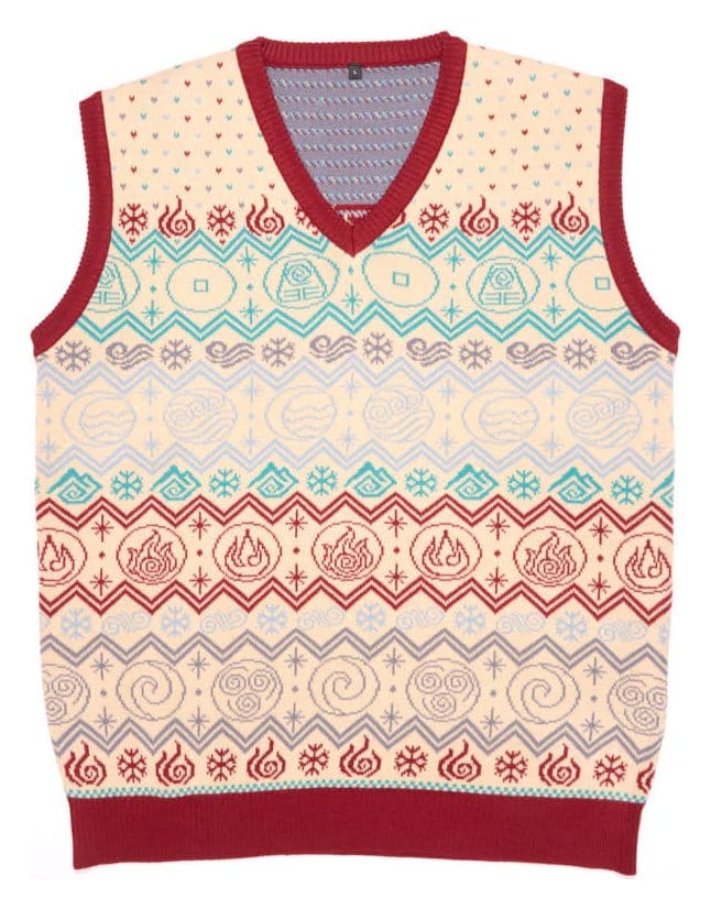 Avatar Der Herr der Elemente Tanktop Christmas Größe XXL
