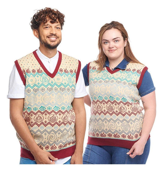 Avatar Der Herr der Elemente Tanktop Christmas Größe XL