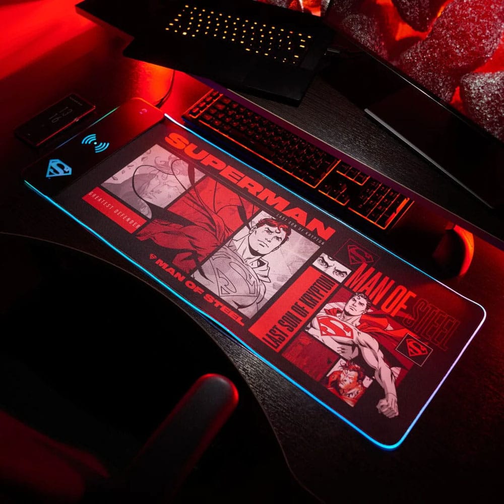 DC Comics Mousepad mit Ladefunktion Superman
