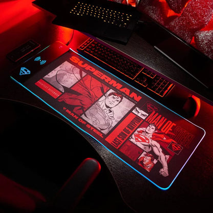 DC Comics Mousepad mit Ladefunktion Superman